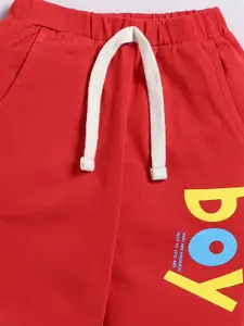 LITTLE NINJA Boys Printed T-shirt with Trousers