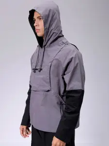 The Indian Garage Co Men Colourblocked Sporty Jacket