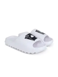 KAPYANSH Men Printed Rubber Sliders