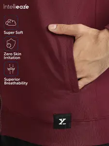 XYXX Men Antimicrobial Open Front Jacket