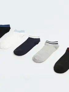 Max Pack of 5 Men Assorted Ankle Length Socks