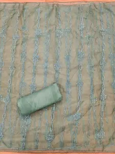 KIMISHA Embellished Unstitched Dress Material