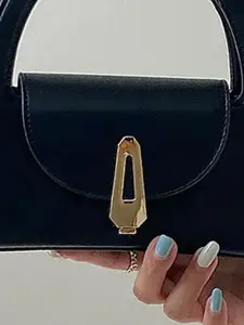 StyleCast x Revolte PU Satchel with Applique