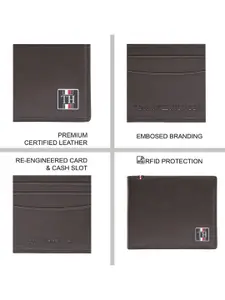 Tommy Hilfiger Men Leather Two Fold Wallet