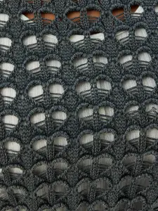 Koton Women Cotton Open Knit Crop Pullover Sweater