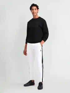 U.S. Polo Assn. Denim Co. explorer Men Printed Long Sleeves Round Neck Sweatshirt