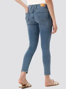 INKD Women Skinny Fit Mid-Rise Stretchable Jeans