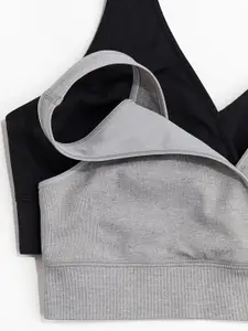 H&M MAMA 2-Pack Seamless Nursing Bras