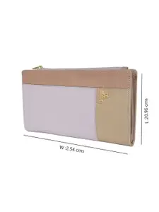 Baggit Women Colourblocked PU Two Fold Wallet