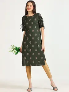 Marcia Women Ethnic Motifs Printed Flared Sleeves Kurta