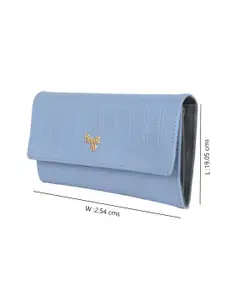 Baggit Women Textured PU Two Fold Wallet