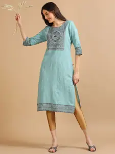 Marcia Women Ethnic Motifs Embroidered Thread Work Kurta