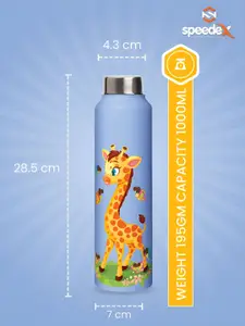 Speedex Multicoloured Single Stainless Steel Solid Water Bottle