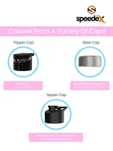Speedex Multicoloured Single Stainless Steel Solid Water Bottle