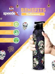 Speedex Multicoloured Single Stainless Steel Solid Water Bottle