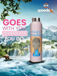 Speedex Multicoloured Single Stainless Steel Solid Water Bottle