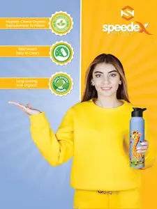 Speedex Multicoloured Single Stainless Steel Solid Water Bottle