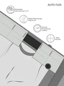 Arrow Men Slim Fit Trousers