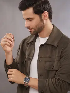 pierre cardin Men Dial & Stainless Steel Straps Analogue Multi Function Watch CF.1004.MU