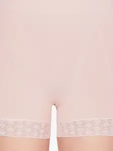 PLUMBURY Women Pack Of 2 High-Rise Slip-On Shorts