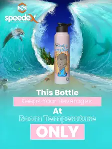 Speedex Multicoloured Single Stainless Steel Solid Water Bottle