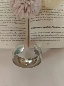 NVR Girls Handcrafted Silver-Plated Cuff Bracelet