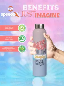Speedex Multicoloured Single Stainless Steel Solid Water Bottle