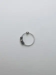 Arte Jewels Sterling Silver Ring Nosepin