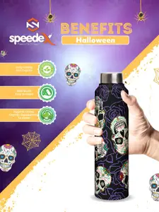 Speedex Multicoloured Single Stainless Steel Solid Water Bottle
