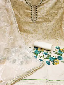 Maroosh Embellished Unstitched Dress Material