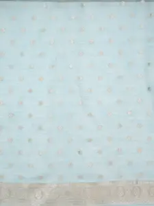 MIMOSA Floral Woven Design Zari Banarasi Saree