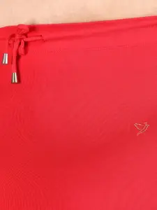 TWIN BIRDS Plus Size Solid High Rise Mermaid Fit Stretchable Saree Skirt