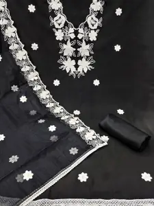 Peachmode Embroidered Unstitched Dress Material