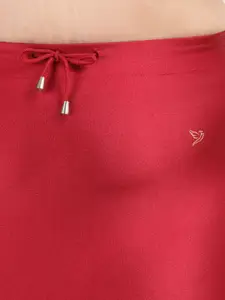 TWIN BIRDS Plus Size Women Solid Nylon High Rise Stretchable Shimmer Saree Shapewear