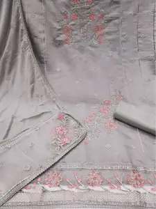 Peachmode Embroidered Unstitched Dress Material