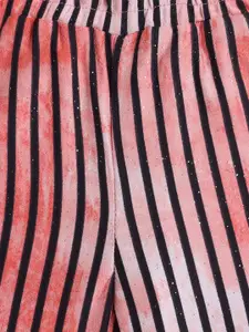 taffykids Girls Striped Top with Trousers