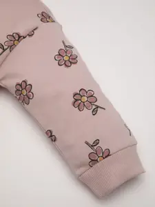 DeFacto Girls Printed T-shirt with Trousers