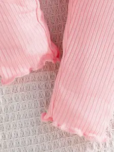 INCLUD Girls Printed Top with Trousers