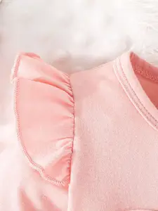 INCLUD Girls Printed Top with Trousers