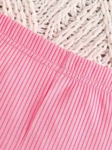 INCLUD Girls Printed Top with Trousers