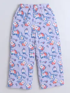 taffykids Girls Printed Top with Trousers