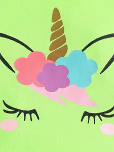 INCLUD Girls Printed T-shirt with Trousers