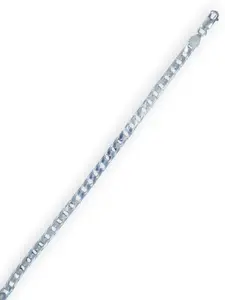 Taraash Men Sterling Silver Link Bracelet