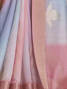 Satrani Woven Design Zari Pure Silk Banarasi Saree