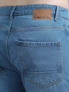 The Roadster Lifestyle Co Relaxed Fit Mid-Rise Pure Cotton Jeans