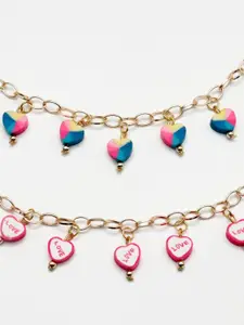 Daizy Girls 2 Charm Bracelet