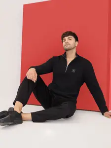 Sweet Dreams Men Mock Collar Long Sleeves Tracksuit