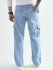 DENIMLOOK Men Regular Fit Stretchable Cargo Style Jeans