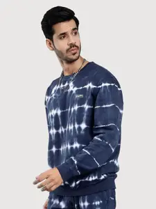 PEPLOS Men Cotton Printed Round Neck Long Sleeves Sweatshirt