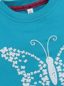 Ginie Girls Printed Sweatshirt